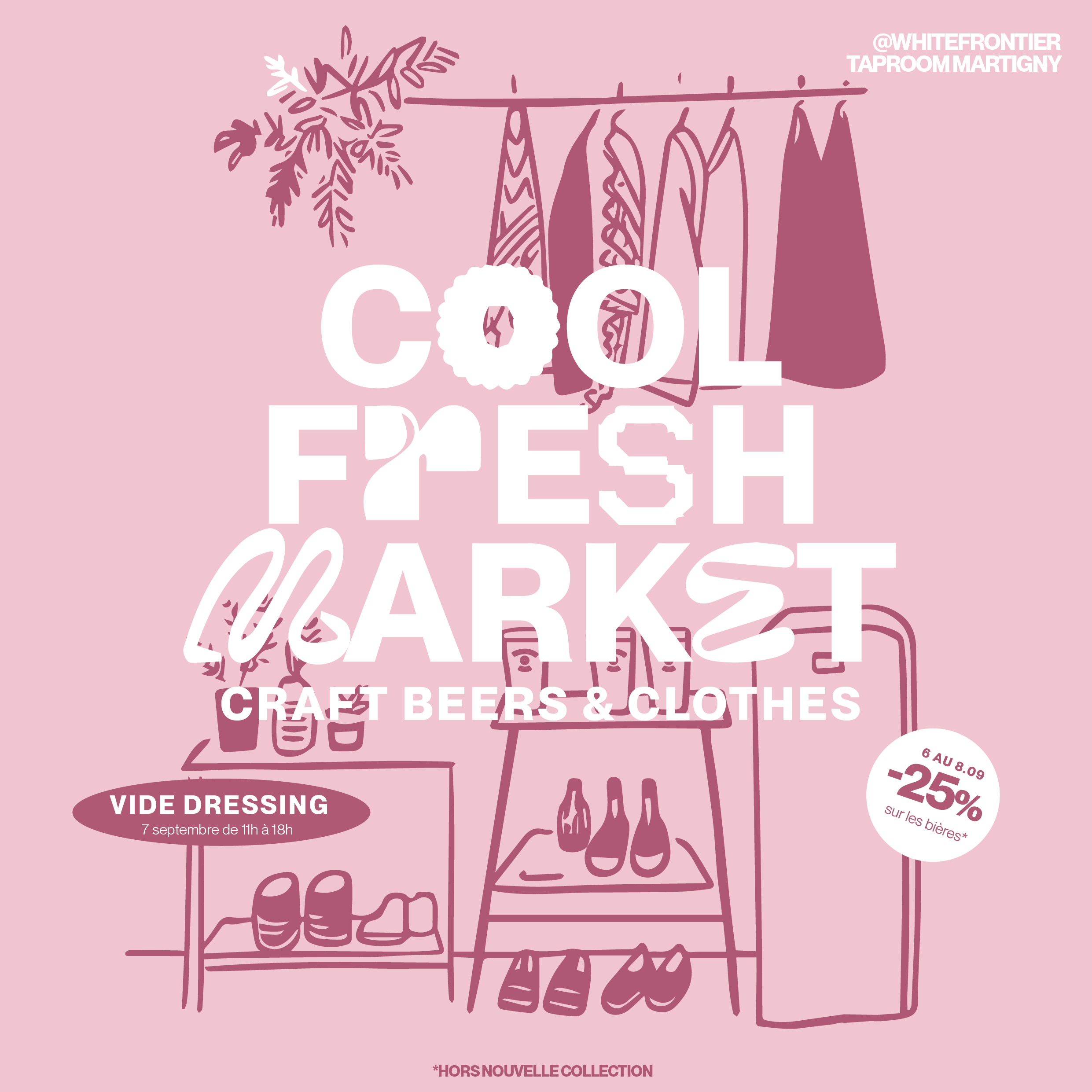Affiche du cool & fresh Market 2024
