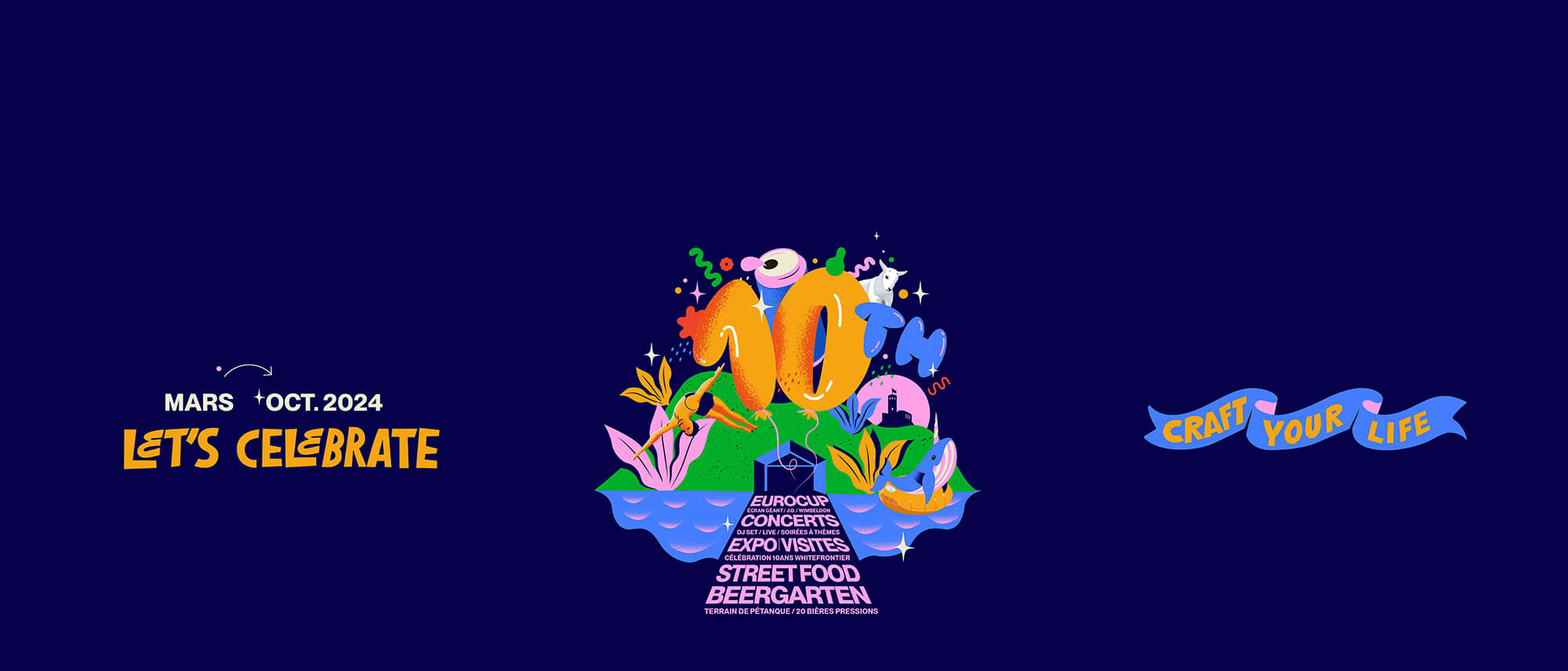 Affiche 10 ans Whitefrontier