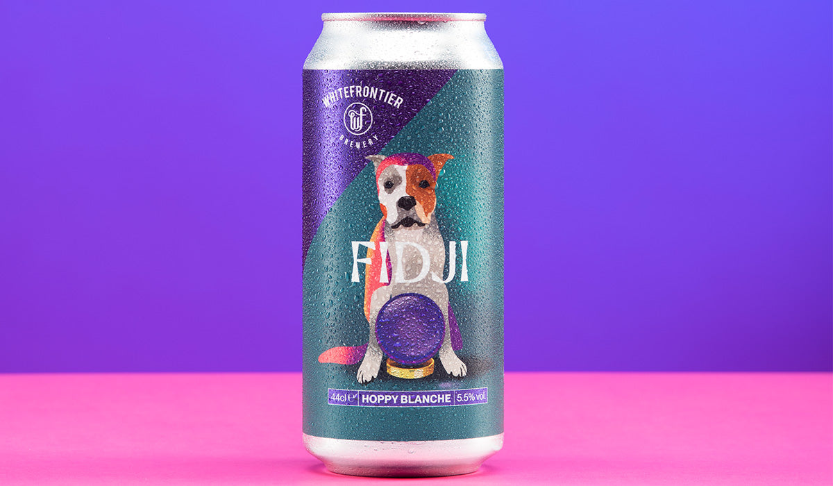 Fidji - can dog American staff - design