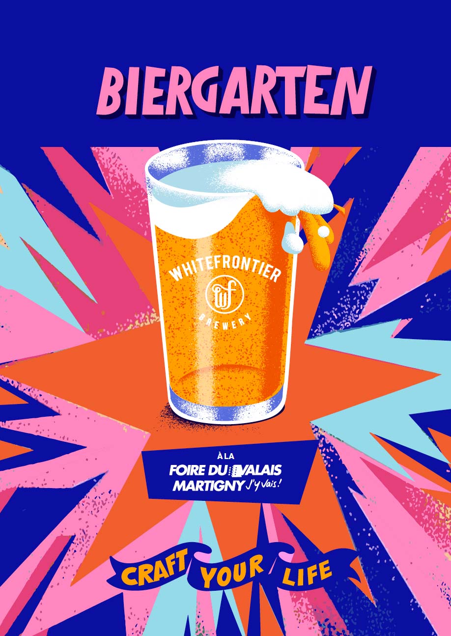 Biergarten Foire du Valais 2025