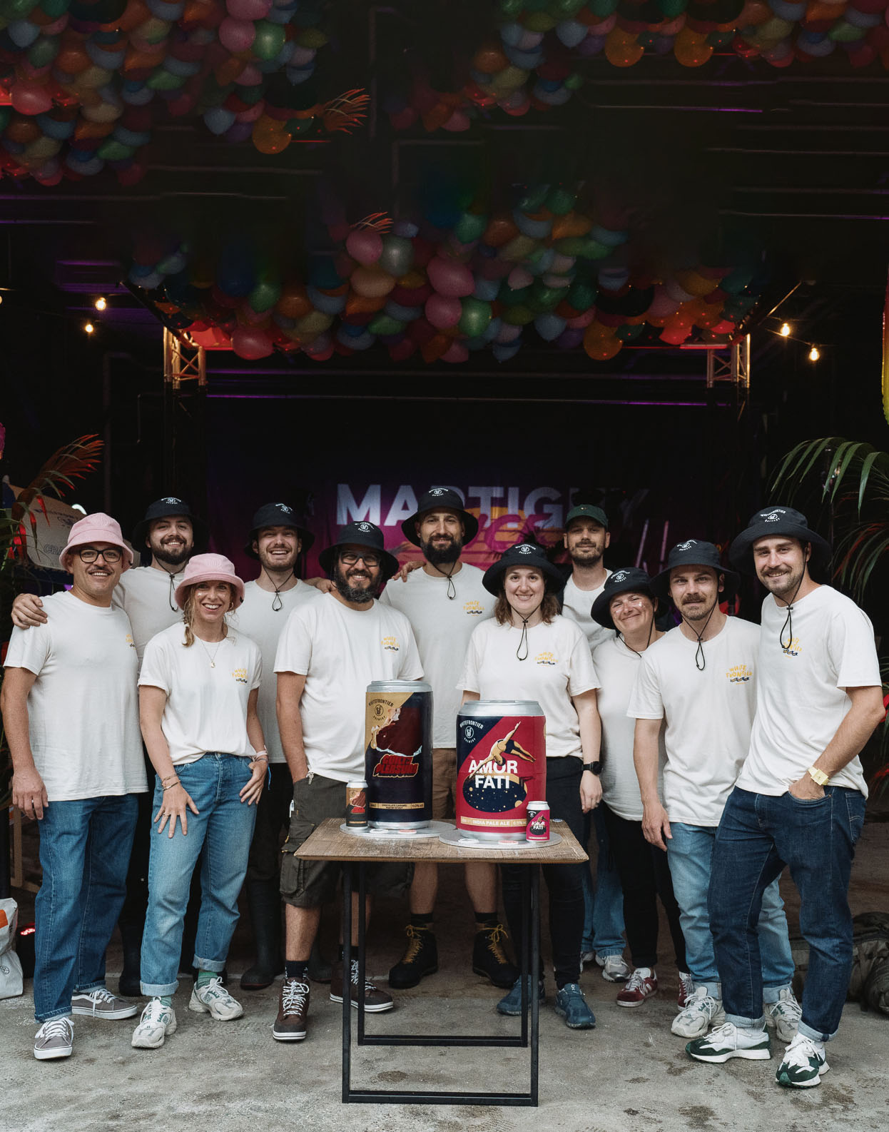Equipe Whitefrontier lors de l'anniversaire des 10 ans en 2024