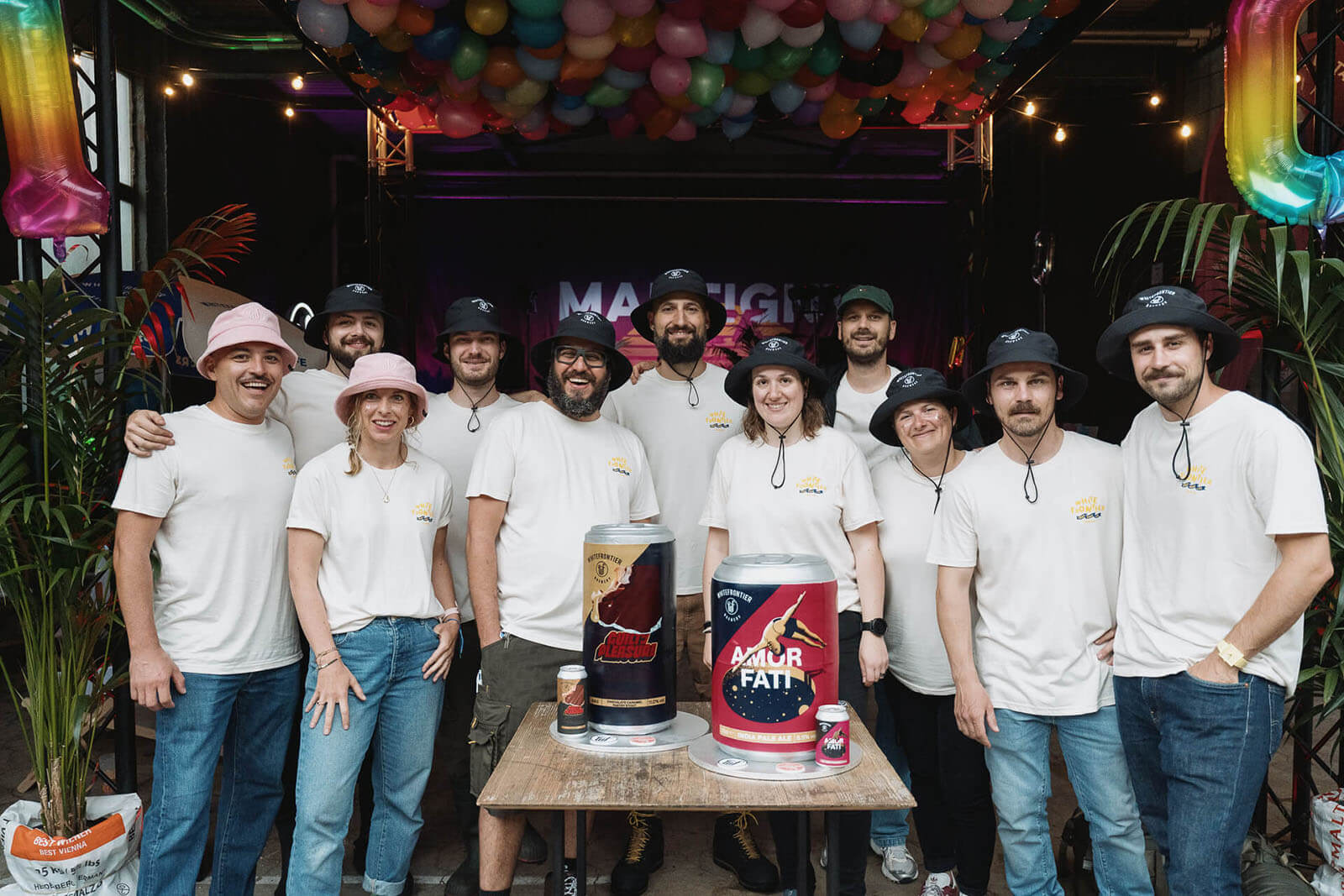 Equipe Whitefrontier lors de l'anniversaire des 10 ans en 2024