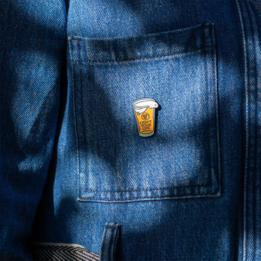 Beer Pin "Craft Your Life"