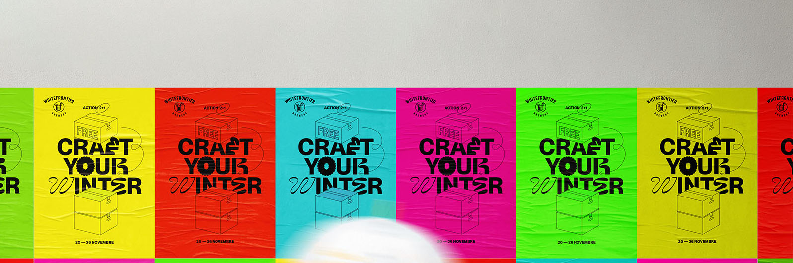 Promotion 2+1 bière whitefrontier