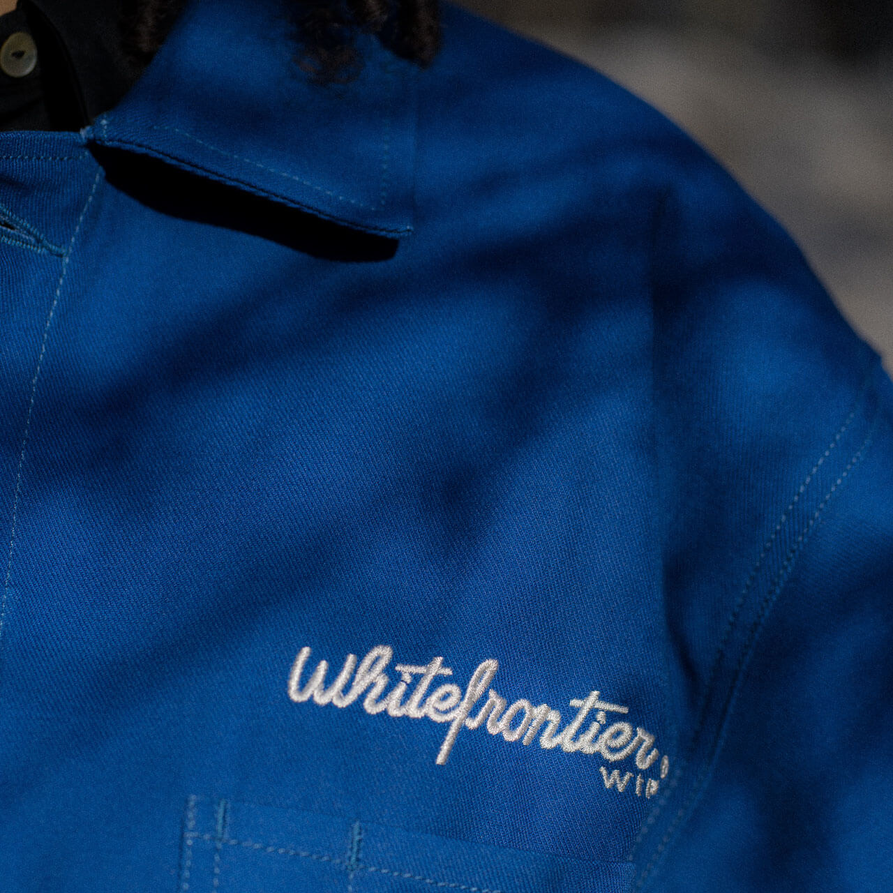 Veste-bleu-de-travail-brasserie-whitefrontier-lafont