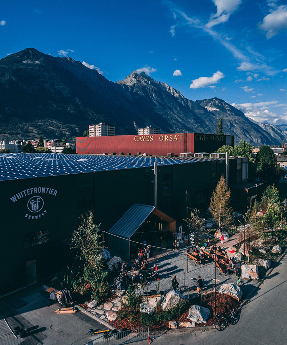 Biergaten à Martigny en Valais