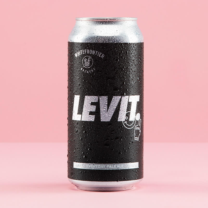 Canette-black can Levit Martigny Beer Brewery Skate