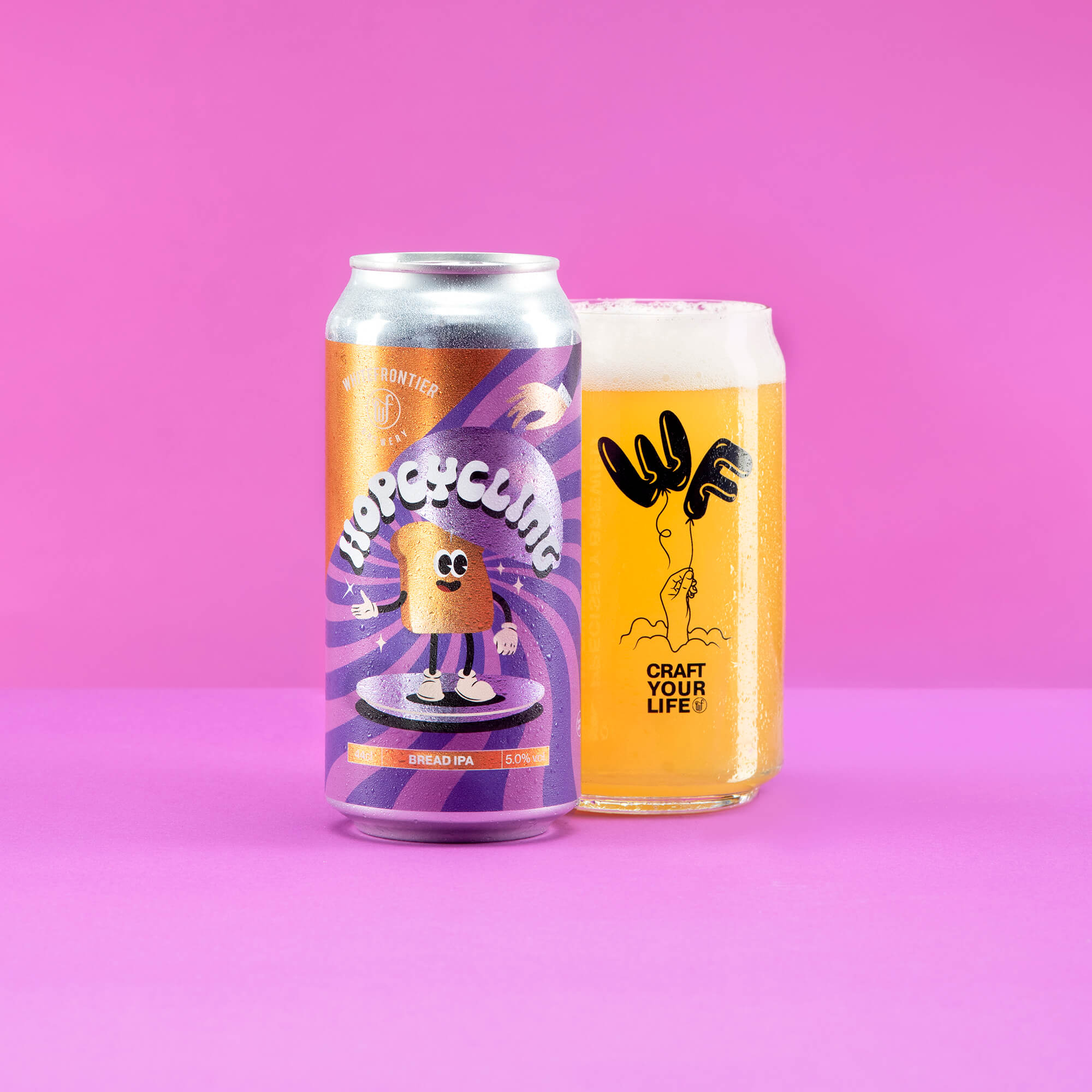 Whitefrontier canette Hopcycling Bread IPA