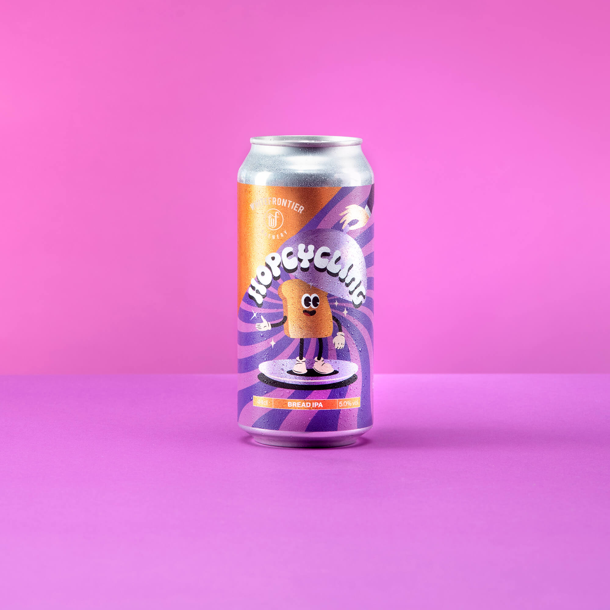 Whitefrontier canette Hopcycling Bread IPA