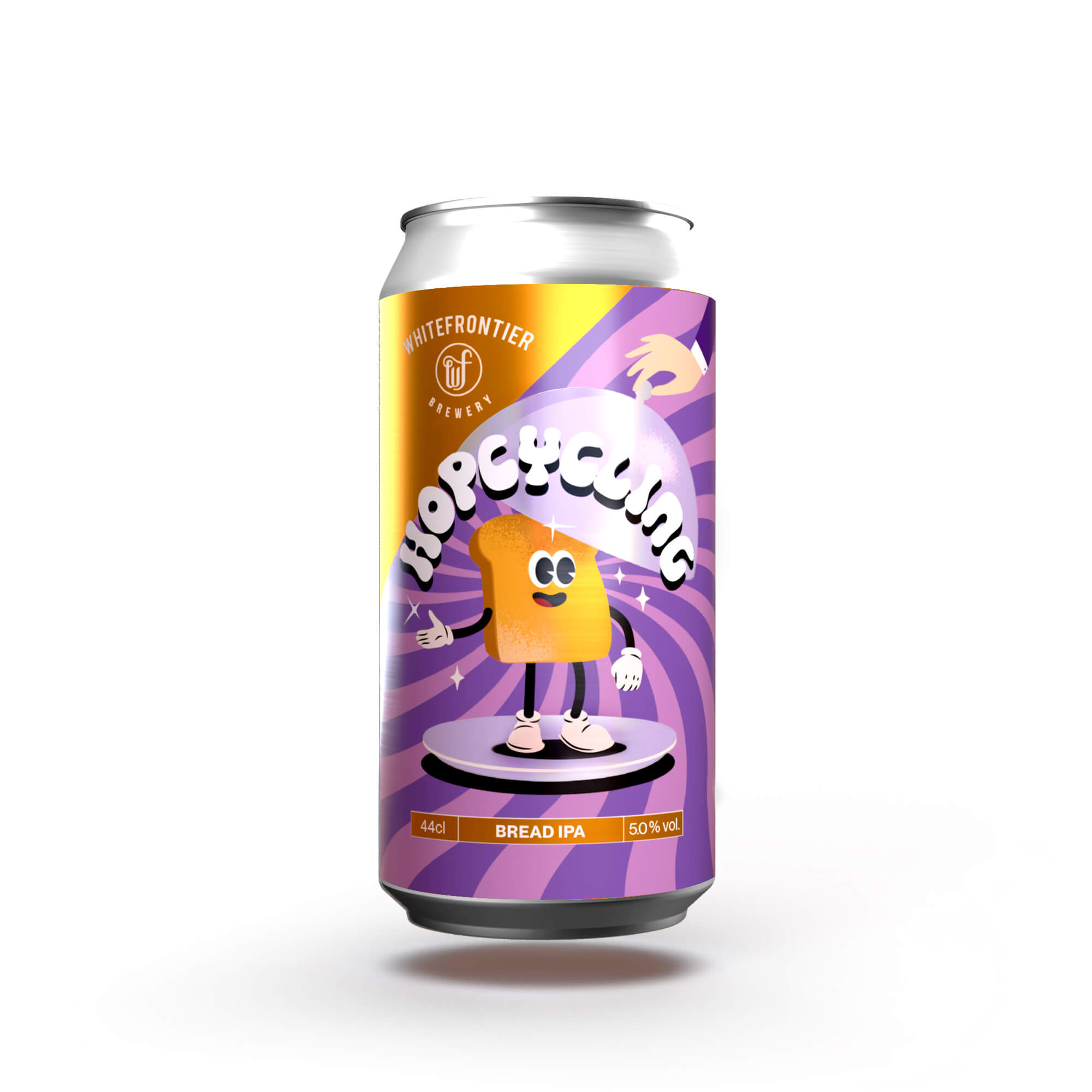Whitefrontier canette Hopcycling Bread IPA