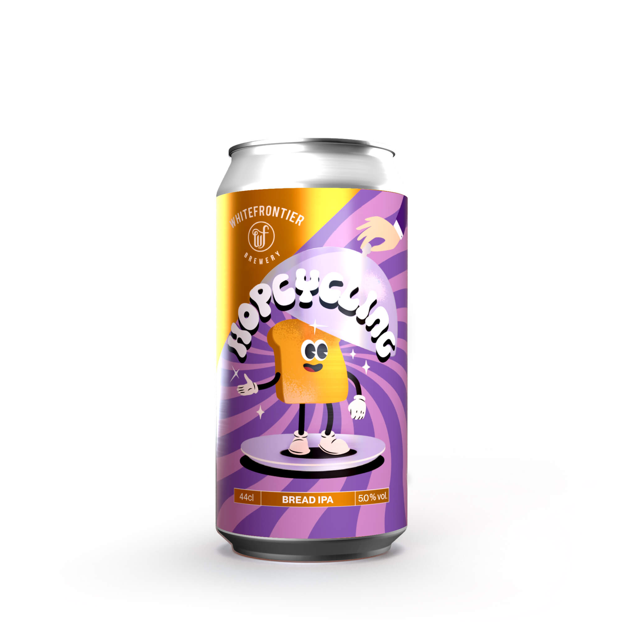 Whitefrontier canette Hopcycling Bread IPA