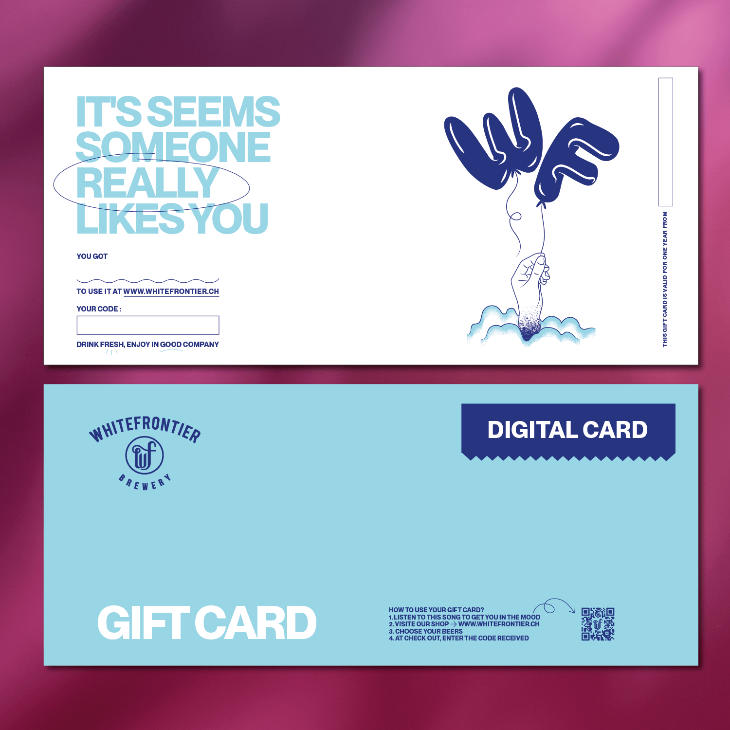 Digital gift card