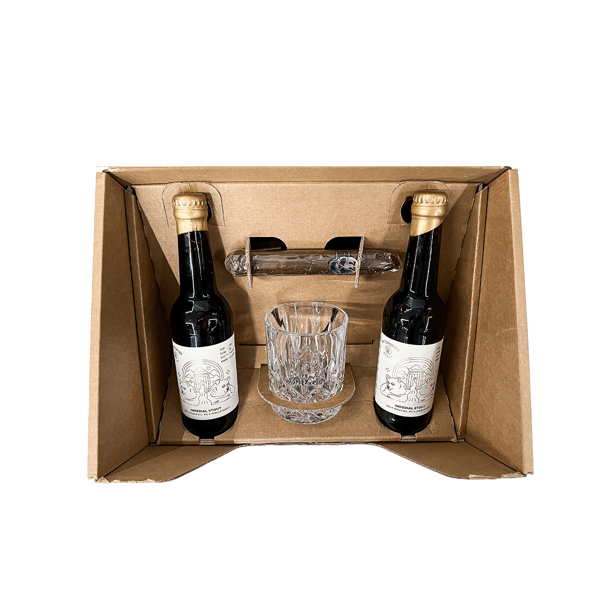 Coffret Barrel Aged + cigare