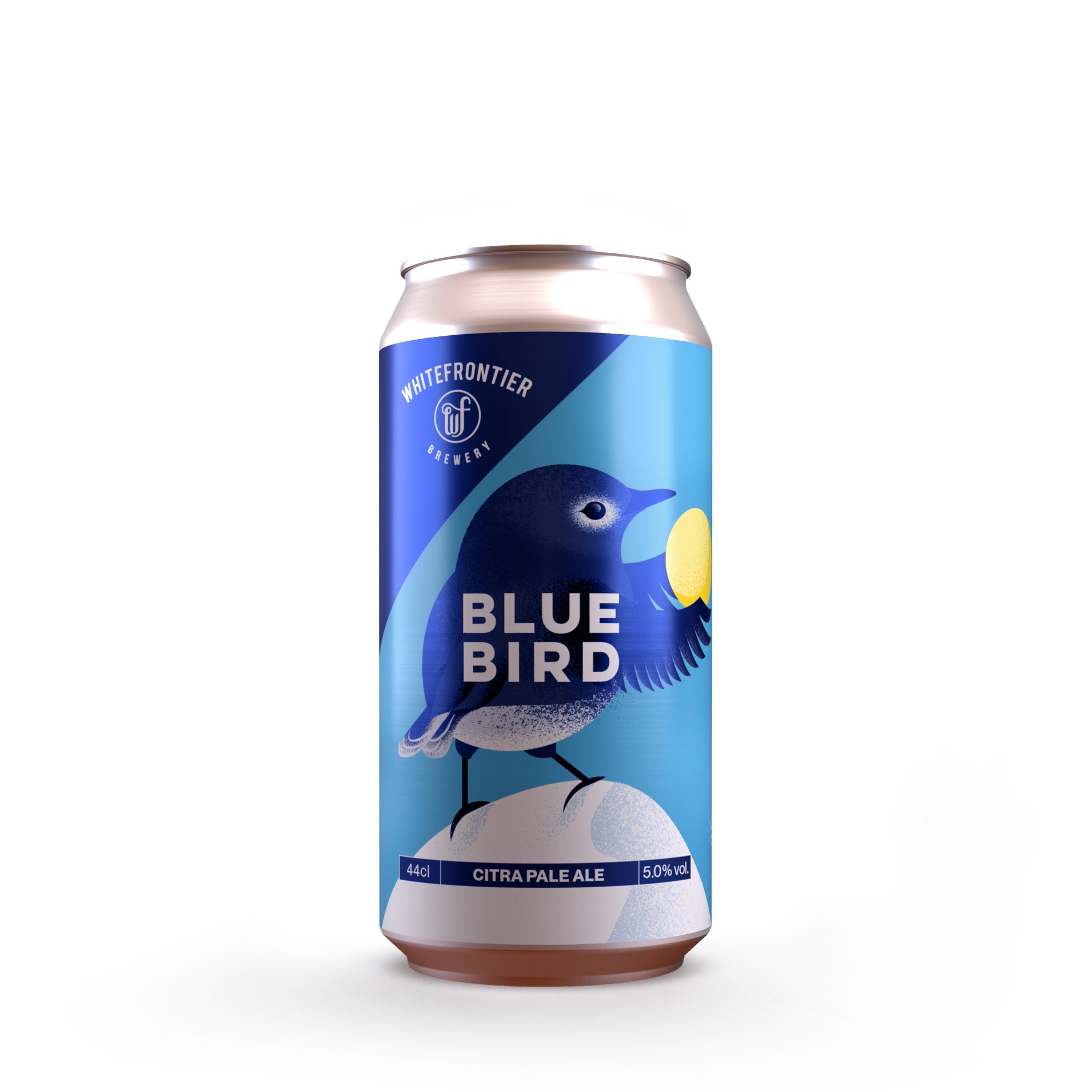 Canette de Bluebird, la Citra pale ale de WhiteFrontier