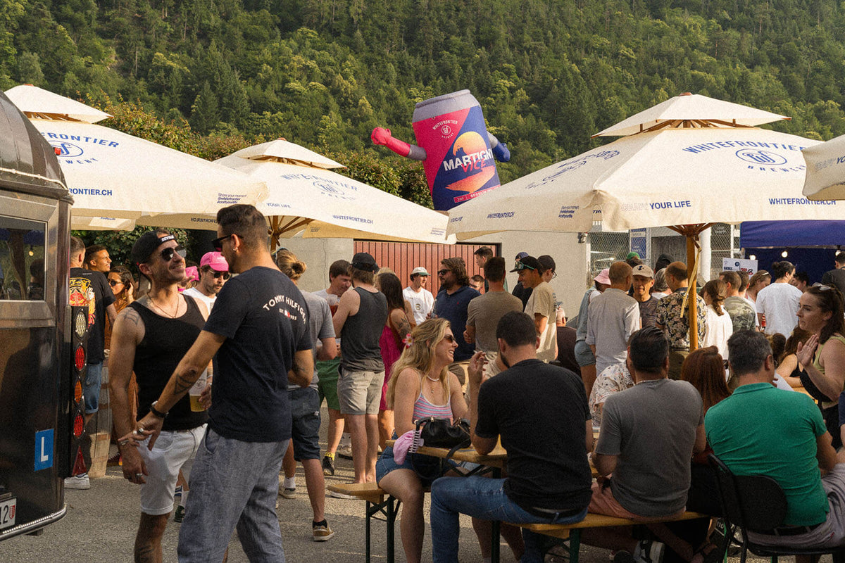 Martigny Vice la Plage 2025: Sonne, Bier und ein Konzert im Regen