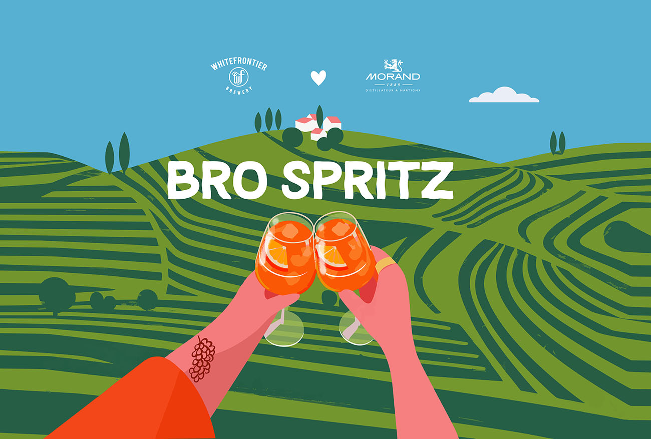 Et si on buvait un Beer Spritz ? Morand x Whitefrontier