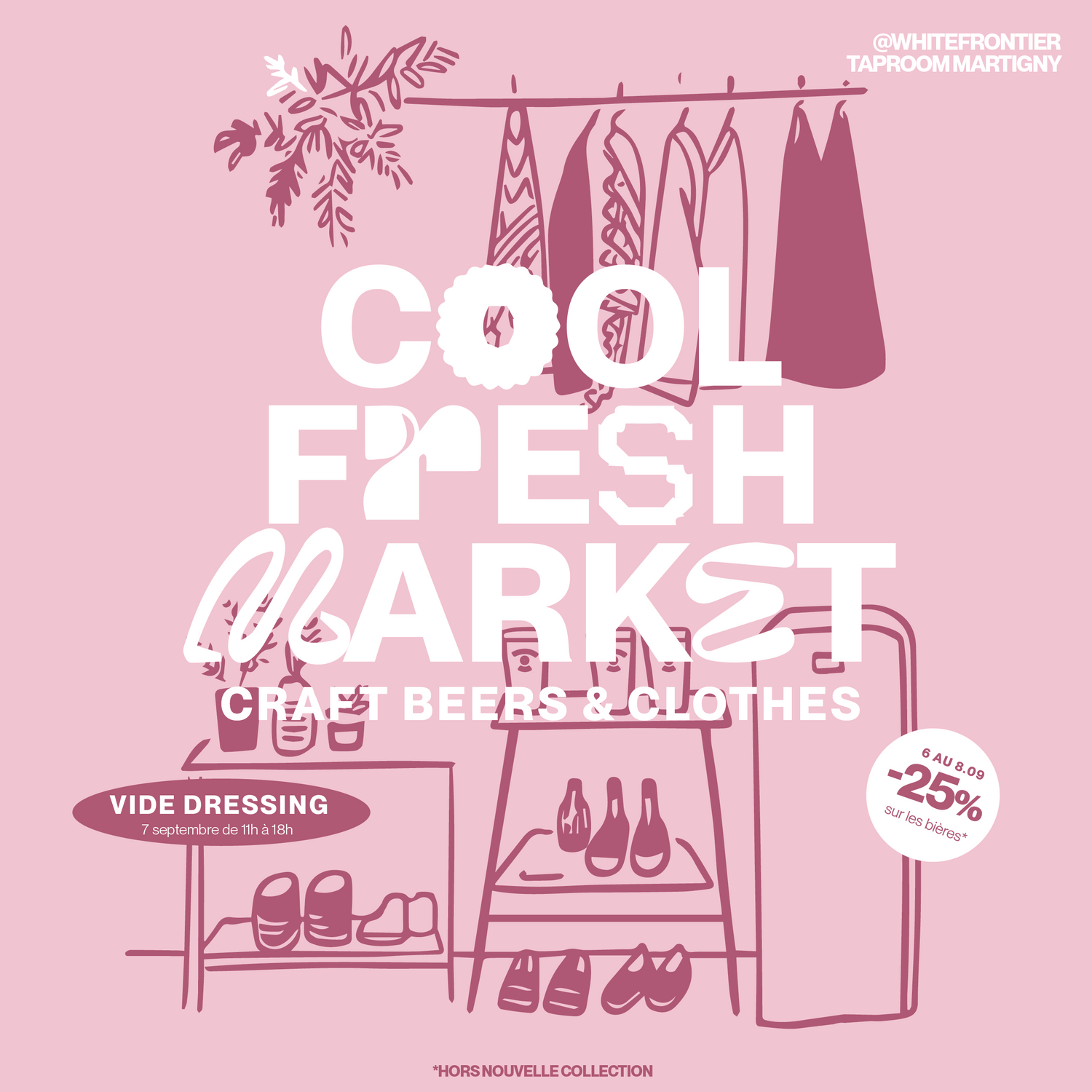 Affiche du cool & fresh Market 2024