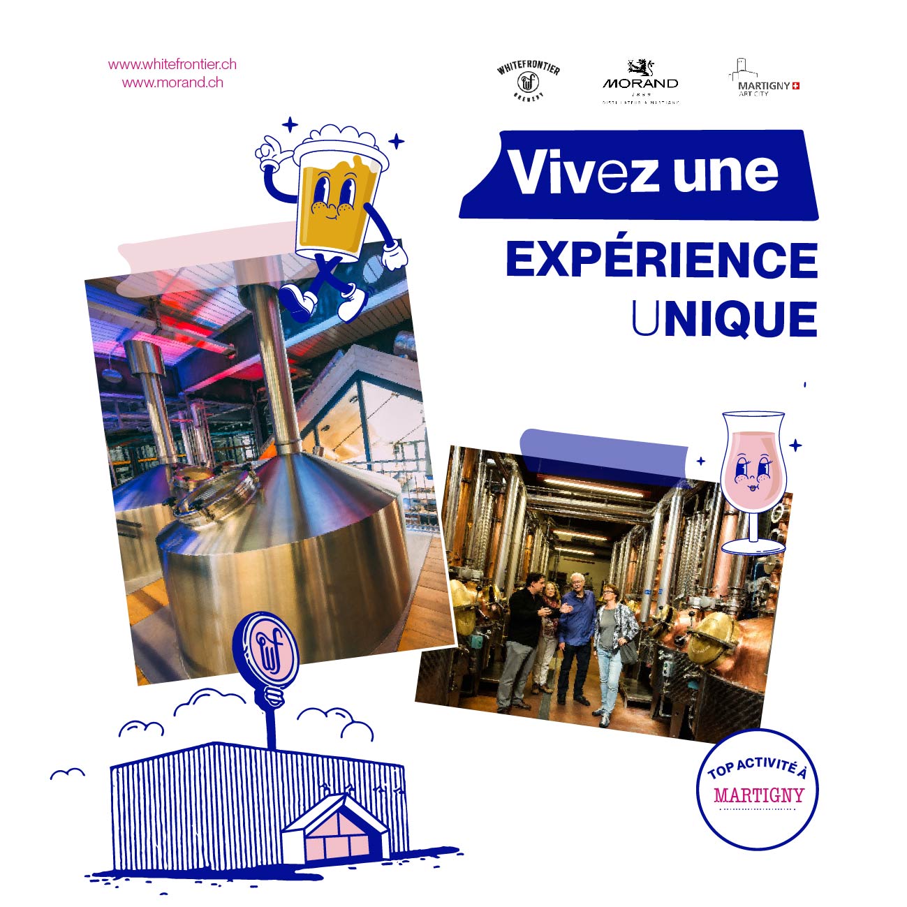Une journée à Martigny entre bière et spiritueux : découvrez deux savoir-faire valaisans