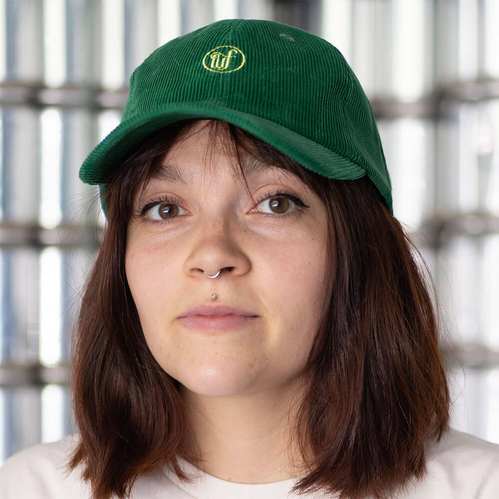 Green baseball store hat