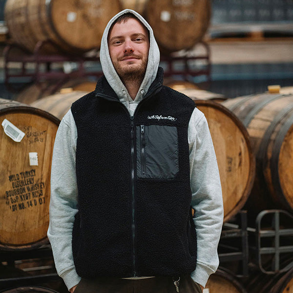 SCHWARZE SHERPA-WESTE