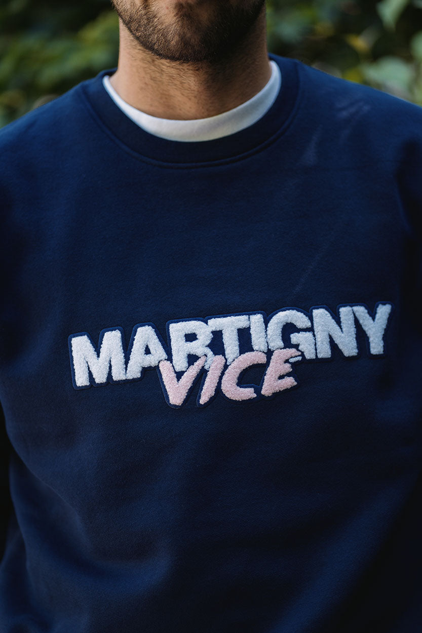 SWEAT MARTIGNY VICE BLEU