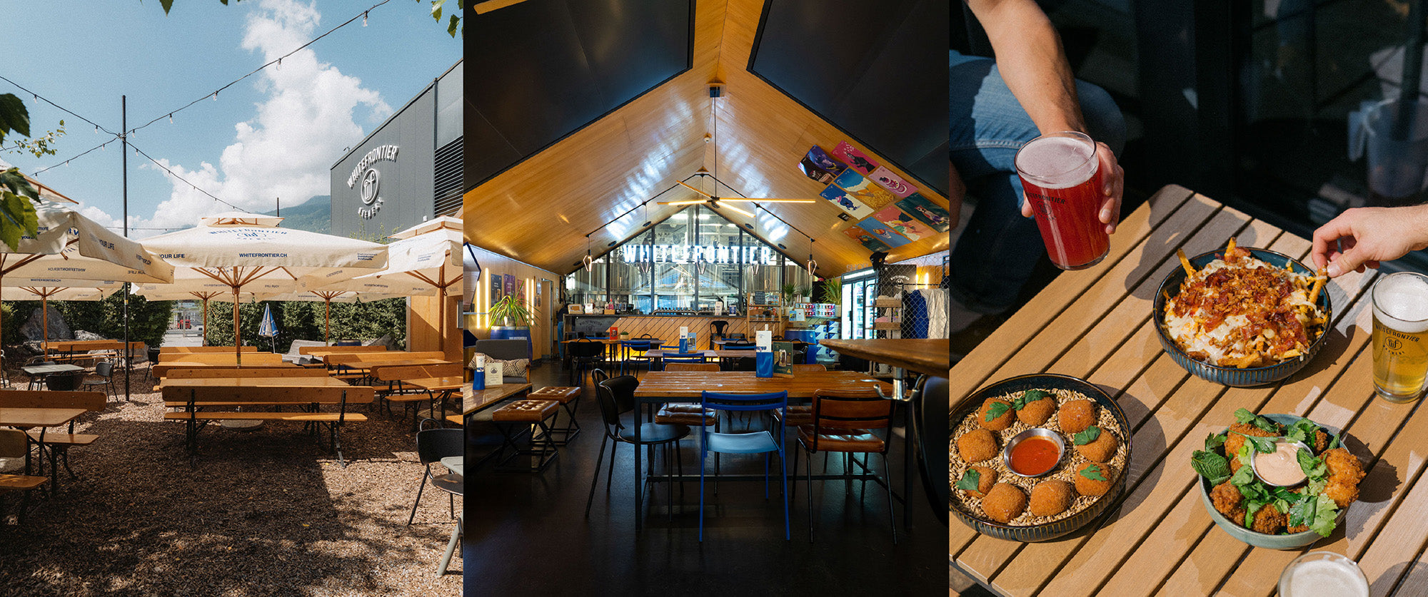 TaproomWhitefrontier Martigny Beergarden et Brewpub