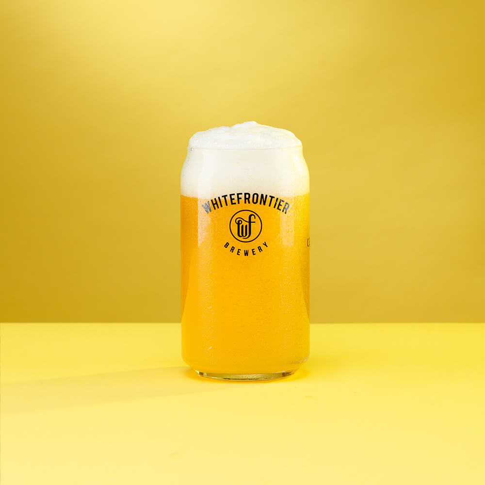 canette jaune whitefrontier verre session ipa