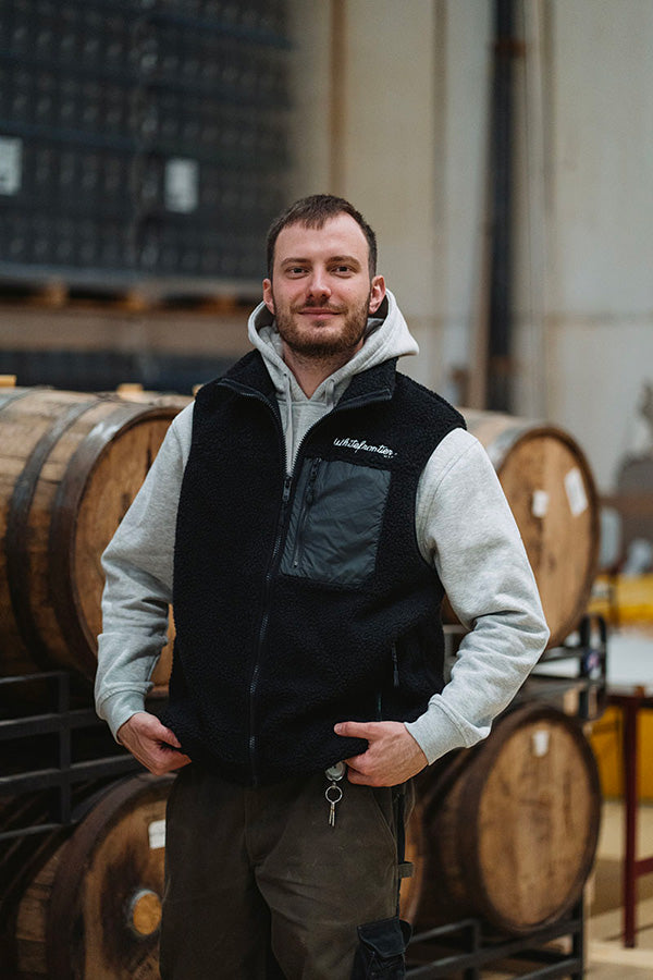 SCHWARZE SHERPA-WESTE